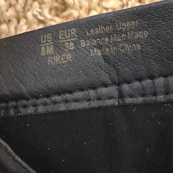 Sam Edelman Riker Leather Moto Ankle Bootie Size 8 - Picture 11 of 11